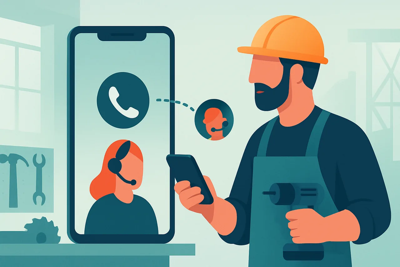 Baustellen-Lärm im Hintergrund? Warum eine professionelle KI-Ansage Ihr Image rettet