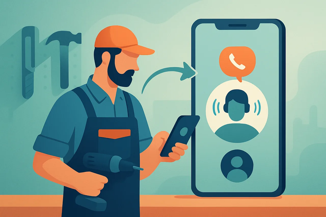 Keine öligen Finger am Display: Wie telefon.ki den Arbeitsalltag auf der Baustelle revolutioniert